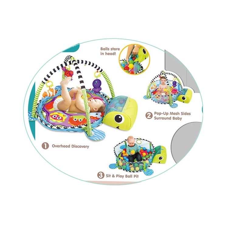 Tapis-d’éveil-et-piscine-à-balle-30balles